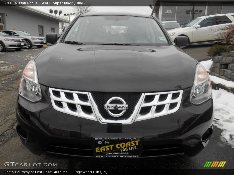 Super Black / Black 2013 Nissan Rogue S AWD