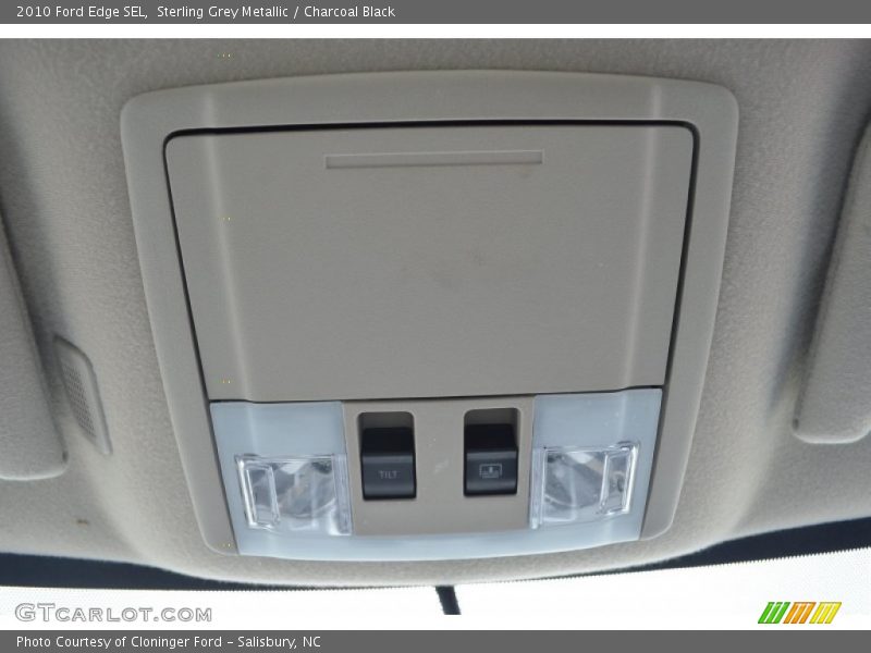 Sterling Grey Metallic / Charcoal Black 2010 Ford Edge SEL
