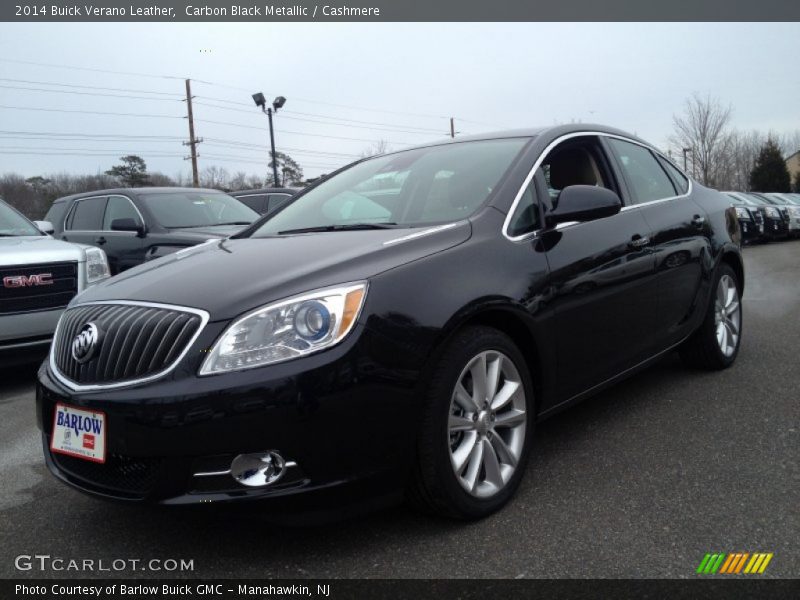 Carbon Black Metallic / Cashmere 2014 Buick Verano Leather