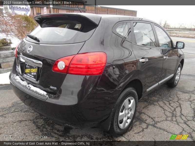 Super Black / Black 2013 Nissan Rogue S AWD