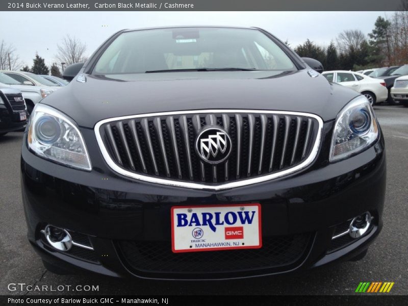 Carbon Black Metallic / Cashmere 2014 Buick Verano Leather