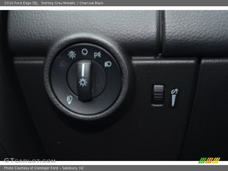 Sterling Grey Metallic / Charcoal Black 2010 Ford Edge SEL