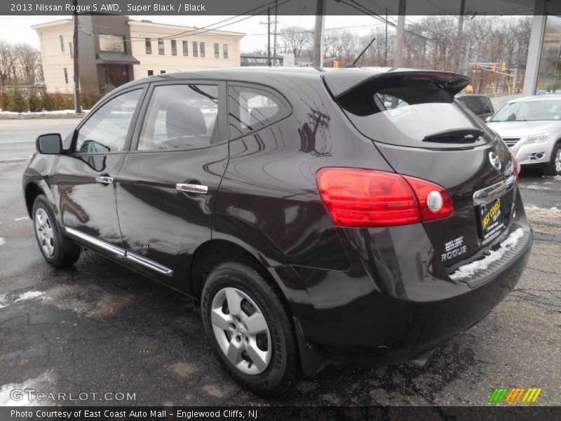 Super Black / Black 2013 Nissan Rogue S AWD