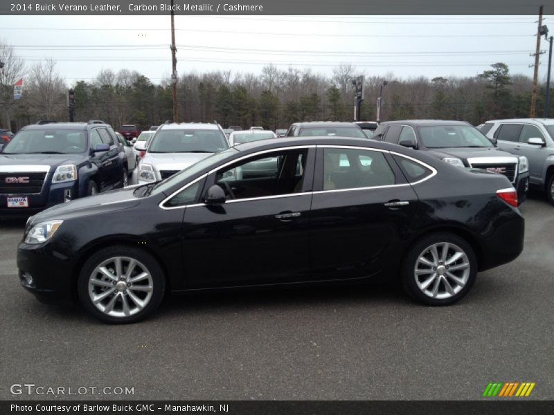  2014 Verano Leather Carbon Black Metallic