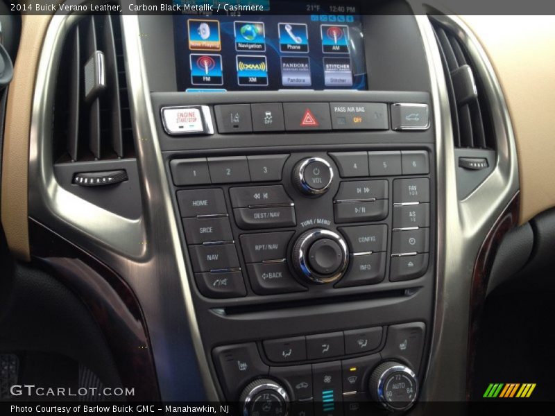 Controls of 2014 Verano Leather