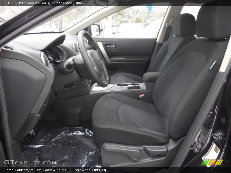 Super Black / Black 2013 Nissan Rogue S AWD