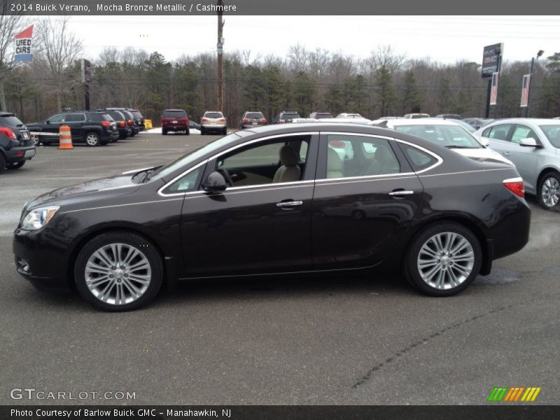 Mocha Bronze Metallic / Cashmere 2014 Buick Verano