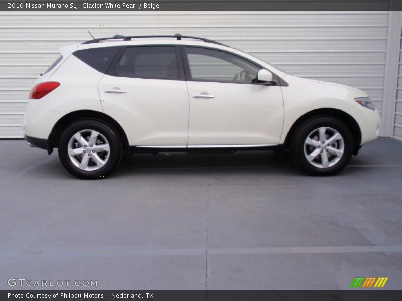 Glacier White Pearl / Beige 2010 Nissan Murano SL