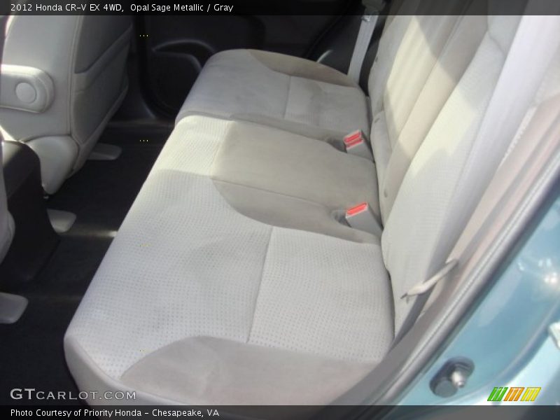 Opal Sage Metallic / Gray 2012 Honda CR-V EX 4WD