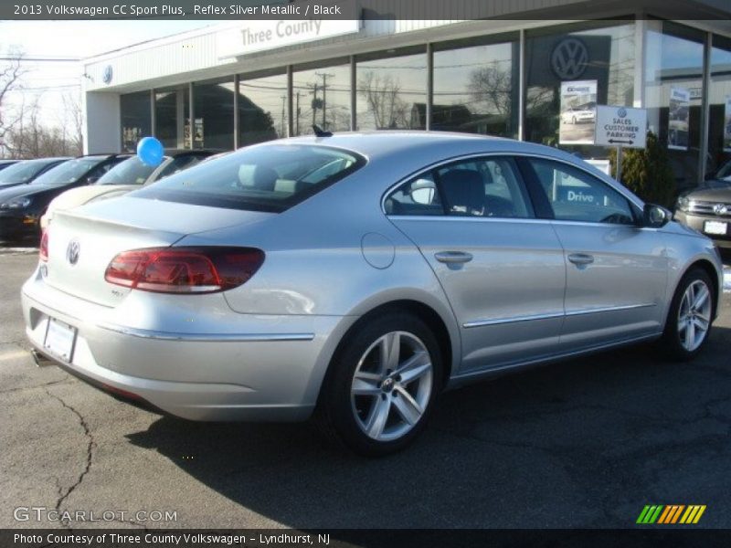 Reflex Silver Metallic / Black 2013 Volkswagen CC Sport Plus