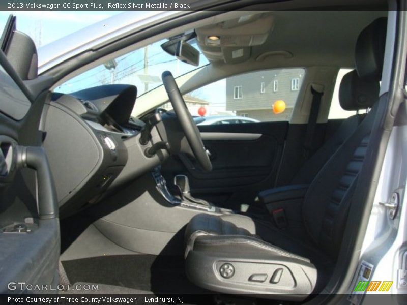 Reflex Silver Metallic / Black 2013 Volkswagen CC Sport Plus