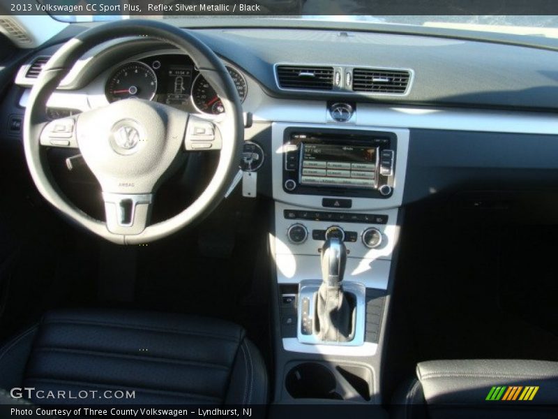 Reflex Silver Metallic / Black 2013 Volkswagen CC Sport Plus