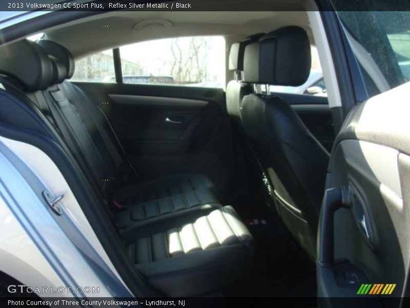 Reflex Silver Metallic / Black 2013 Volkswagen CC Sport Plus