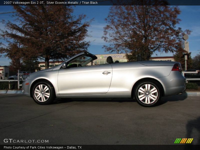 Silver Essence Metallic / Titan Black 2007 Volkswagen Eos 2.0T