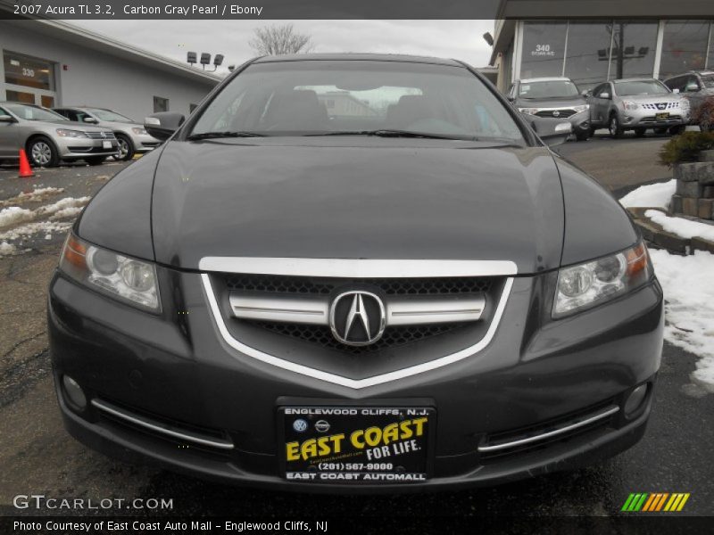 Carbon Gray Pearl / Ebony 2007 Acura TL 3.2