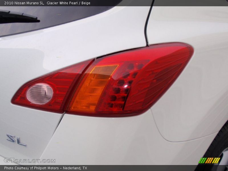 Glacier White Pearl / Beige 2010 Nissan Murano SL