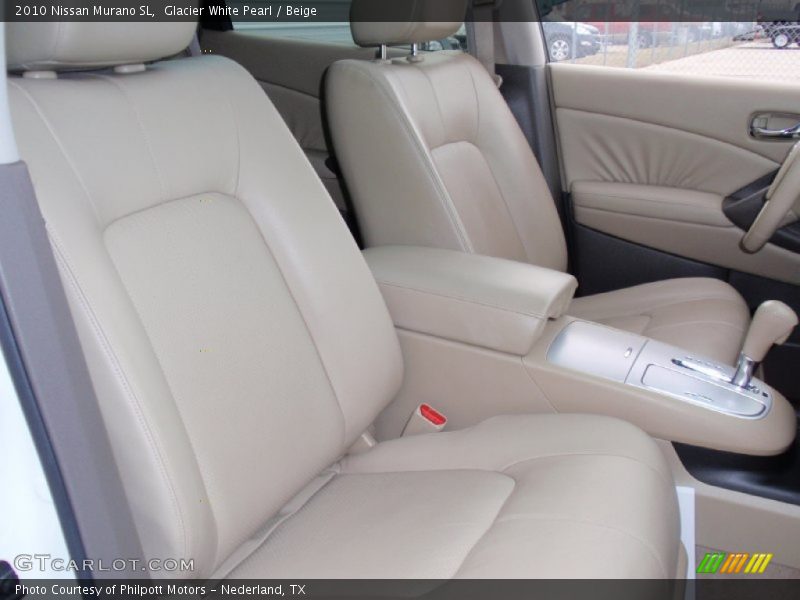 Glacier White Pearl / Beige 2010 Nissan Murano SL