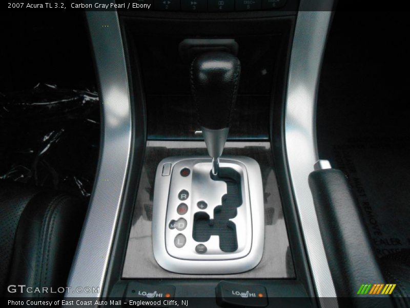 Carbon Gray Pearl / Ebony 2007 Acura TL 3.2