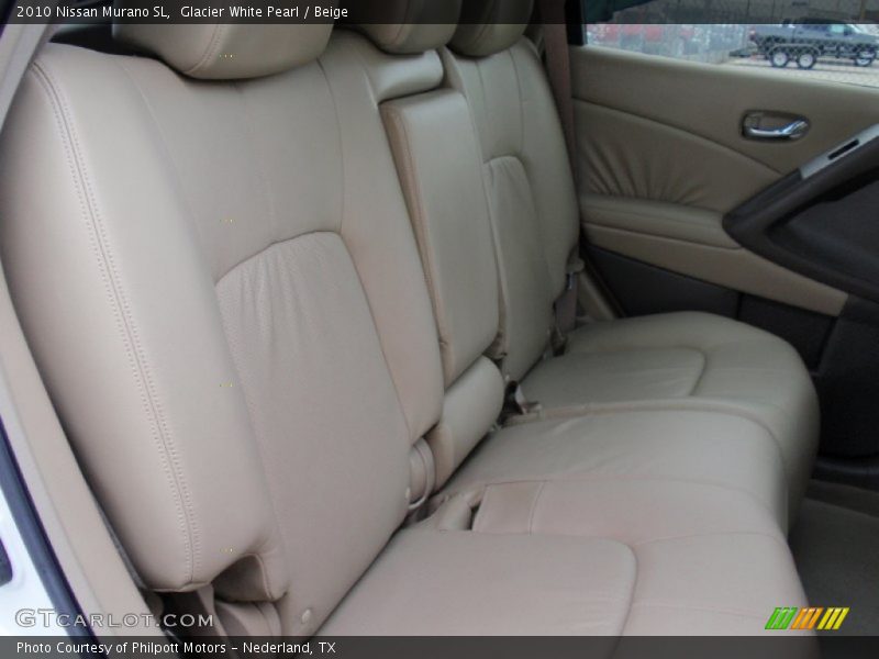 Glacier White Pearl / Beige 2010 Nissan Murano SL