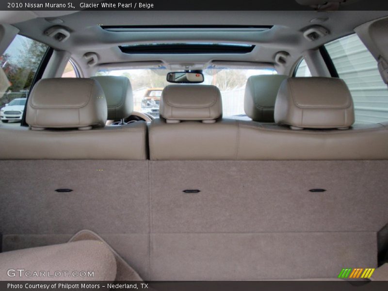 Glacier White Pearl / Beige 2010 Nissan Murano SL