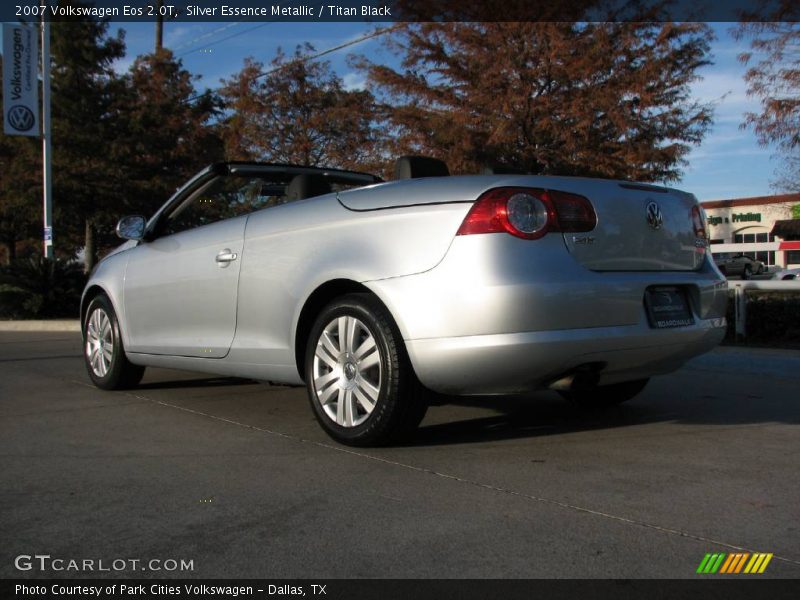 Silver Essence Metallic / Titan Black 2007 Volkswagen Eos 2.0T