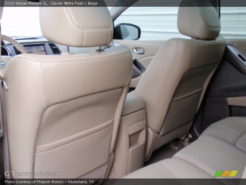 Glacier White Pearl / Beige 2010 Nissan Murano SL
