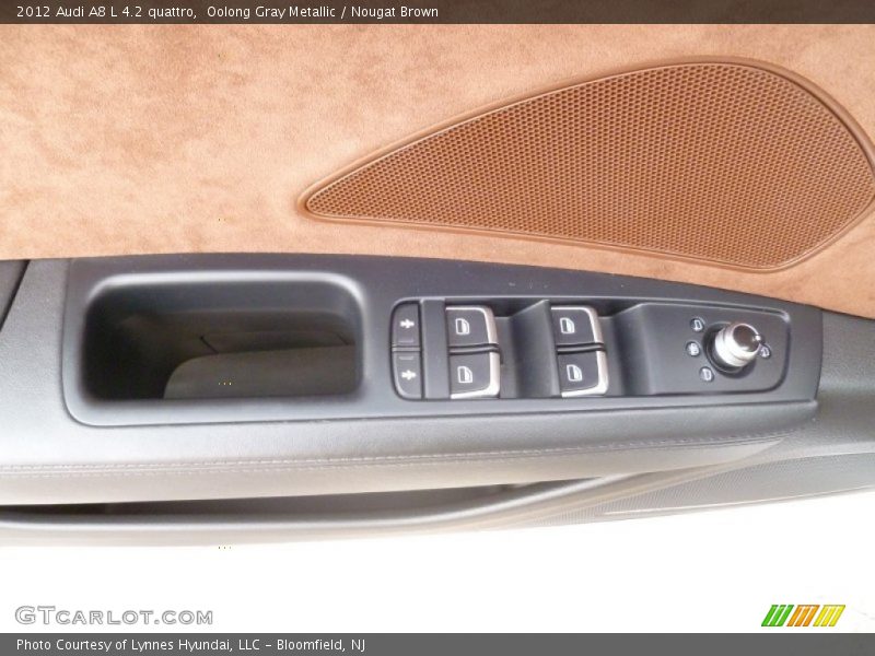 Oolong Gray Metallic / Nougat Brown 2012 Audi A8 L 4.2 quattro