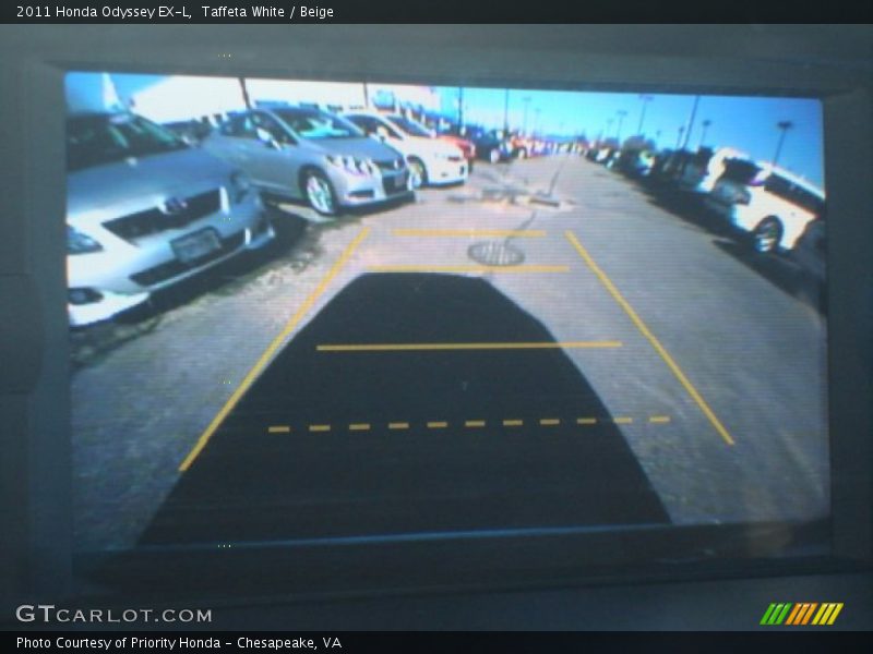 Taffeta White / Beige 2011 Honda Odyssey EX-L