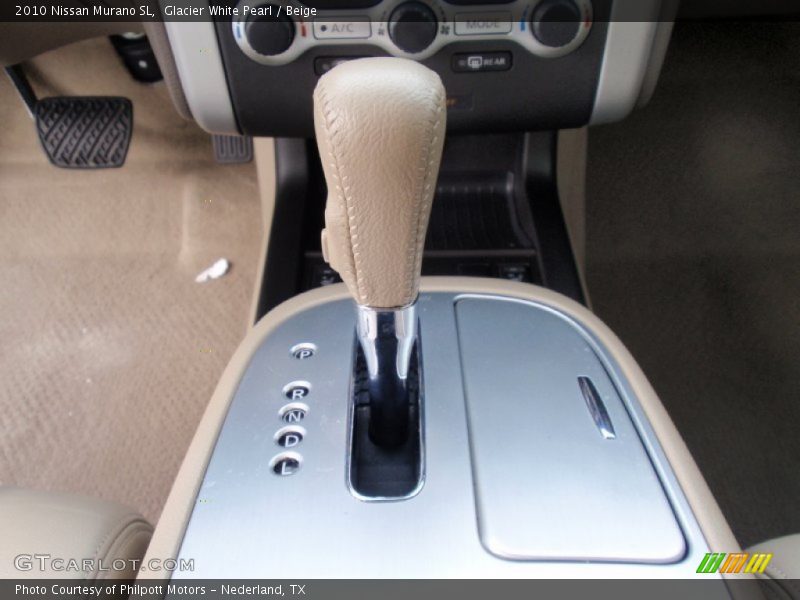 Glacier White Pearl / Beige 2010 Nissan Murano SL