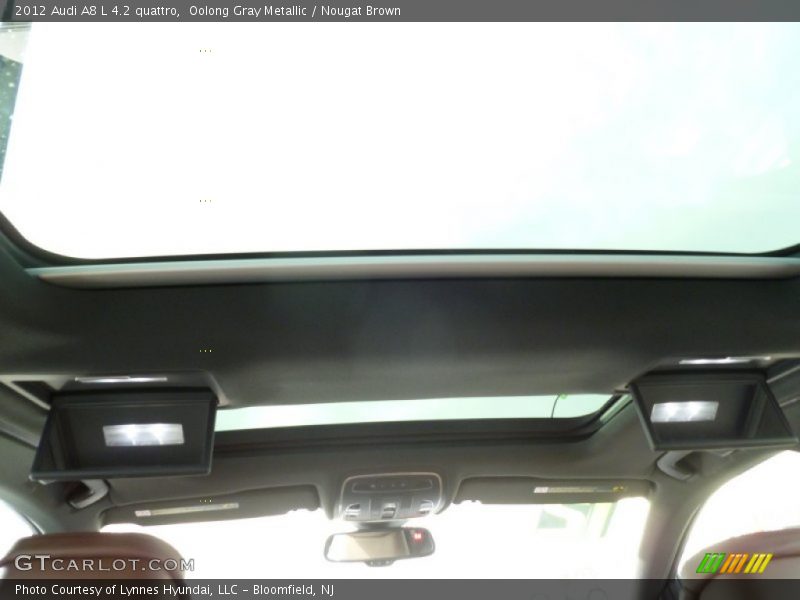 Oolong Gray Metallic / Nougat Brown 2012 Audi A8 L 4.2 quattro