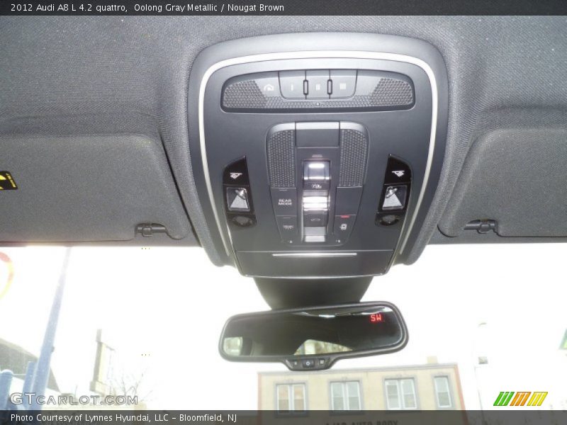 Oolong Gray Metallic / Nougat Brown 2012 Audi A8 L 4.2 quattro