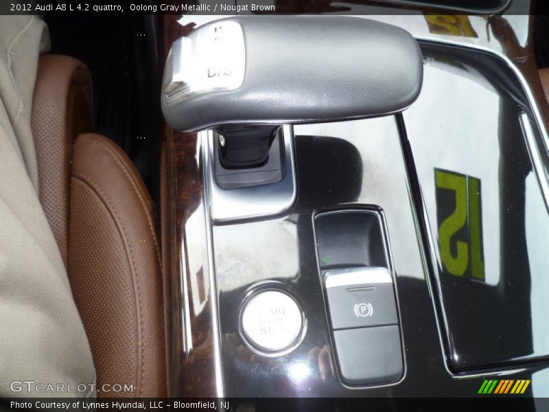 Oolong Gray Metallic / Nougat Brown 2012 Audi A8 L 4.2 quattro