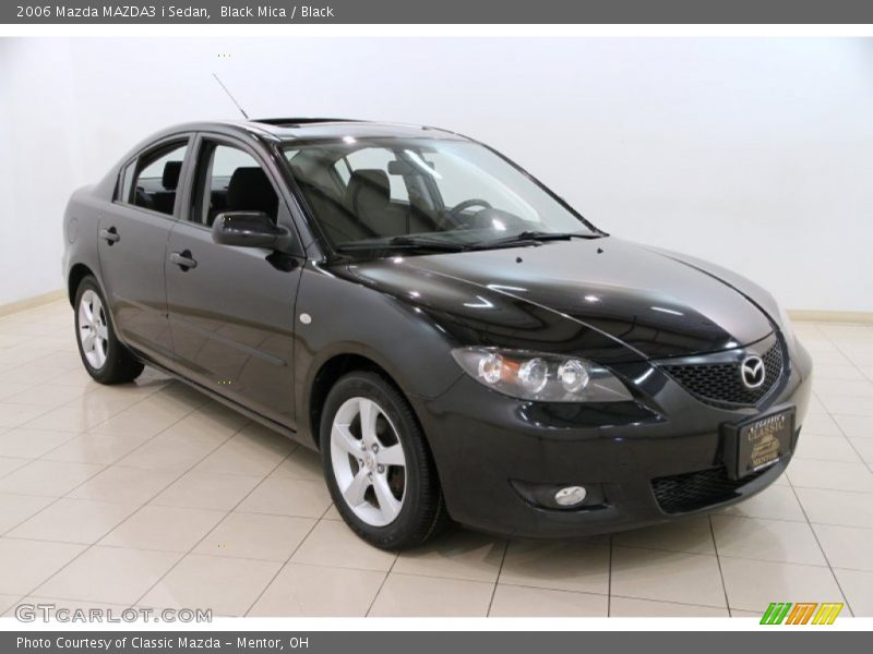 Black Mica / Black 2006 Mazda MAZDA3 i Sedan
