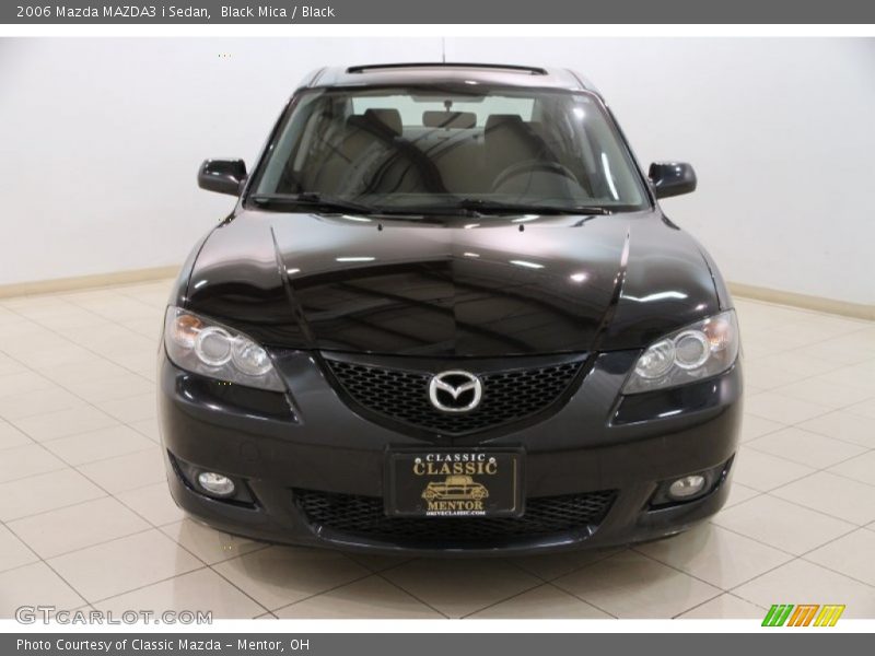 Black Mica / Black 2006 Mazda MAZDA3 i Sedan