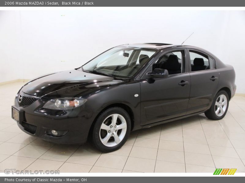 Black Mica / Black 2006 Mazda MAZDA3 i Sedan