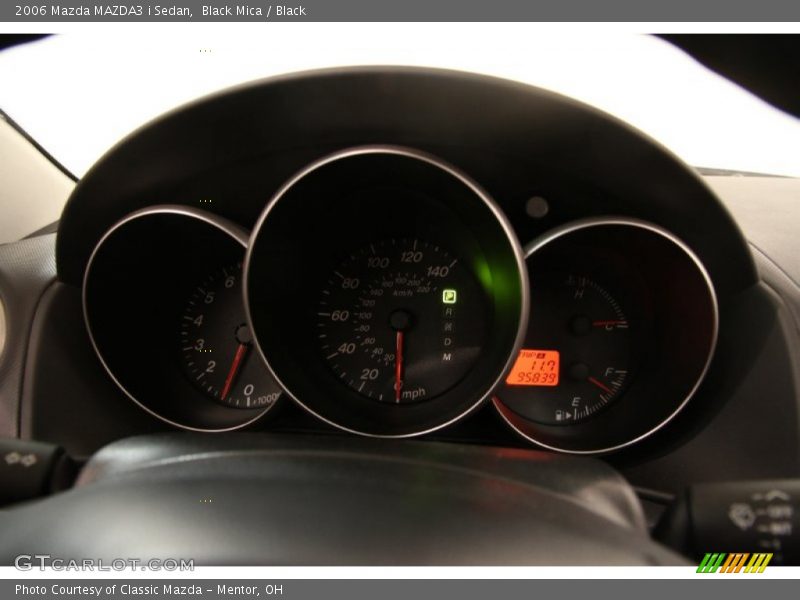 Black Mica / Black 2006 Mazda MAZDA3 i Sedan