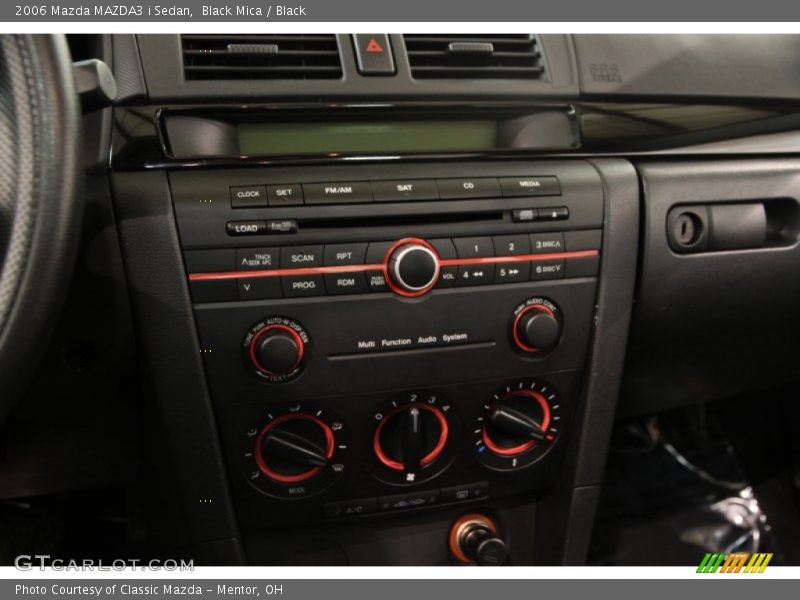 Black Mica / Black 2006 Mazda MAZDA3 i Sedan