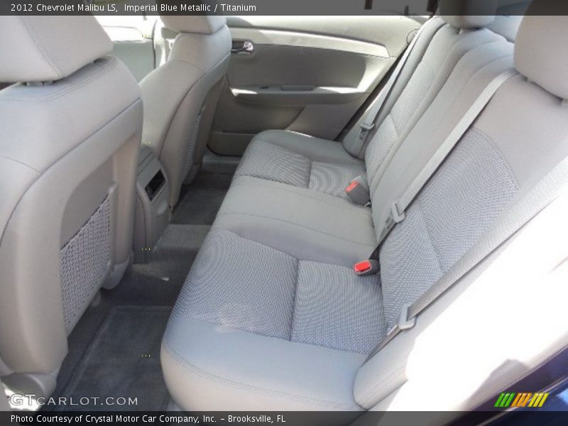 Imperial Blue Metallic / Titanium 2012 Chevrolet Malibu LS