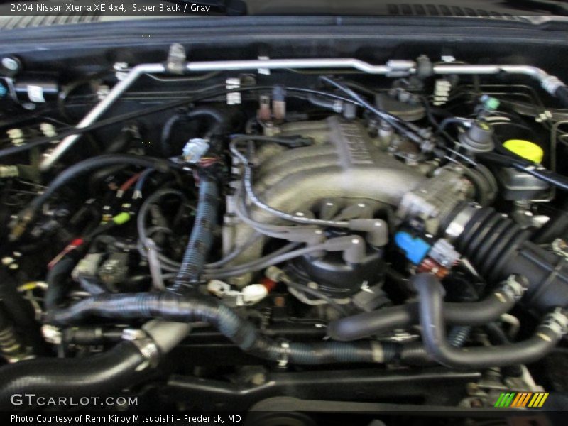 Super Black / Gray 2004 Nissan Xterra XE 4x4