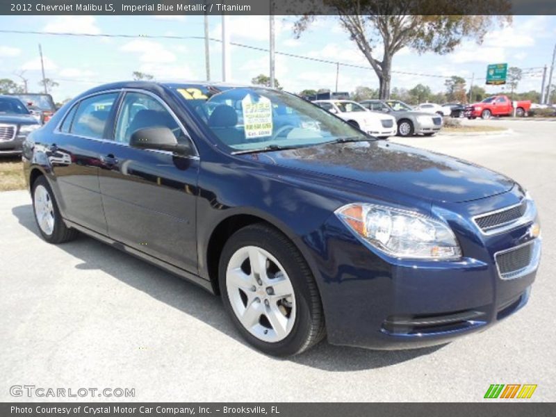 Front 3/4 View of 2012 Malibu LS