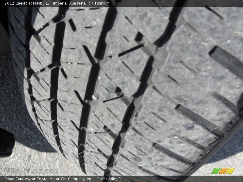 Imperial Blue Metallic / Titanium 2012 Chevrolet Malibu LS