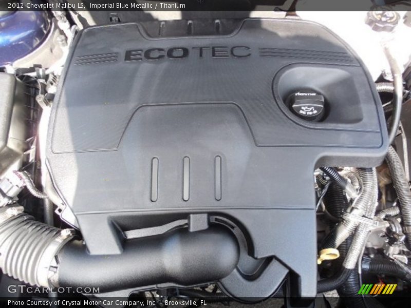 Imperial Blue Metallic / Titanium 2012 Chevrolet Malibu LS