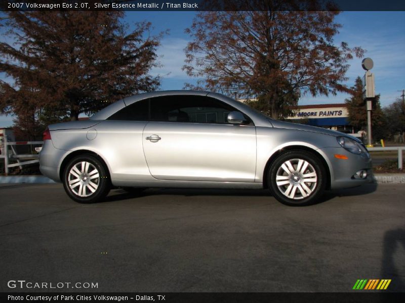 Silver Essence Metallic / Titan Black 2007 Volkswagen Eos 2.0T