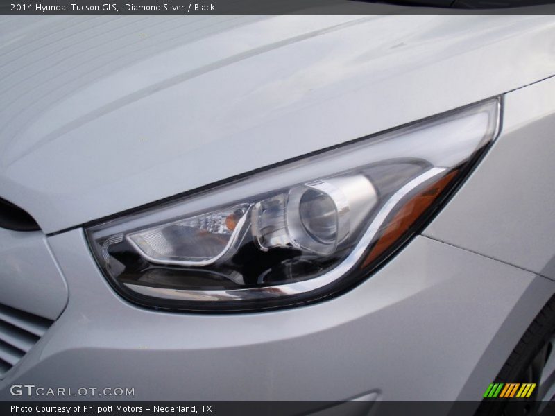 Diamond Silver / Black 2014 Hyundai Tucson GLS