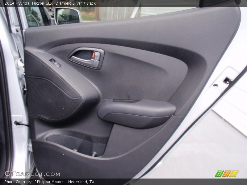 Diamond Silver / Black 2014 Hyundai Tucson GLS