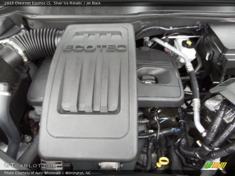 Silver Ice Metallic / Jet Black 2013 Chevrolet Equinox LS