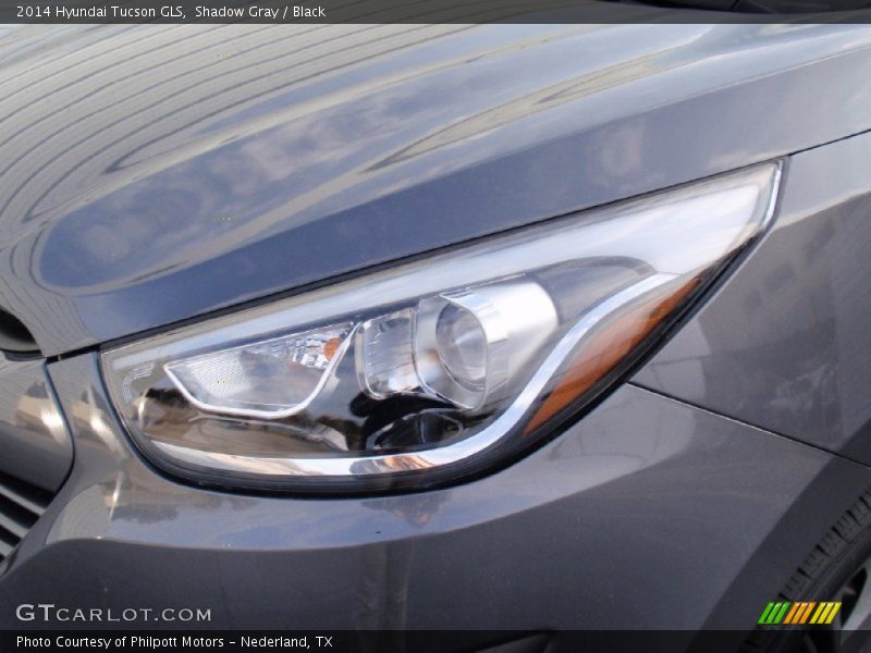 Shadow Gray / Black 2014 Hyundai Tucson GLS