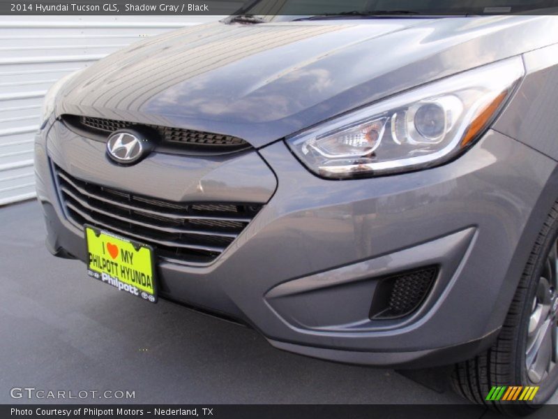 Shadow Gray / Black 2014 Hyundai Tucson GLS