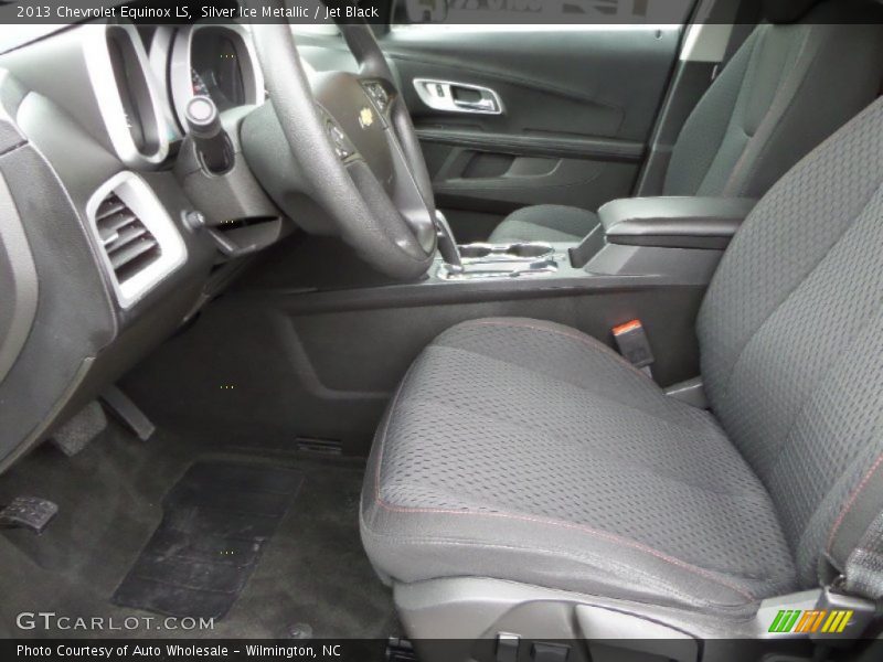 Silver Ice Metallic / Jet Black 2013 Chevrolet Equinox LS