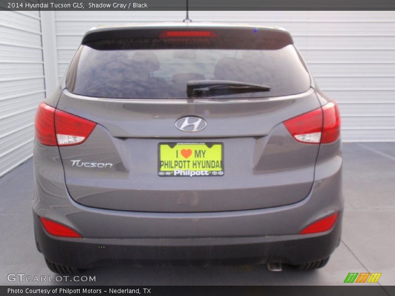 Shadow Gray / Black 2014 Hyundai Tucson GLS